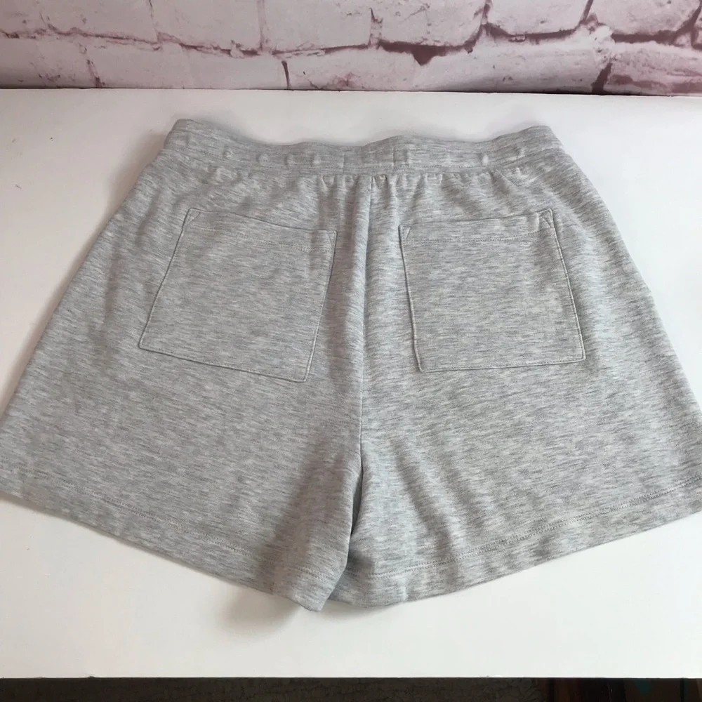 LOU & GREY SP Grey Super Soft Shorts S PETITE Adjustable Tie Elastic Waist NWT - Picture 13 of 13